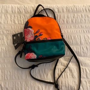 steve madden mallory orange backpack